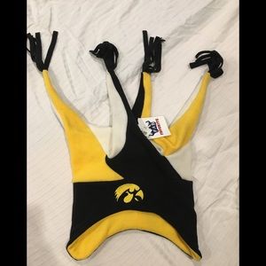 Iowa Hawkeye Jester Sports Ski Hat Cap Fleece
